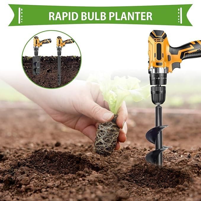 Spiral Hole Non Slip Earth Drill Planter